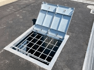 融雪槽施工事例2