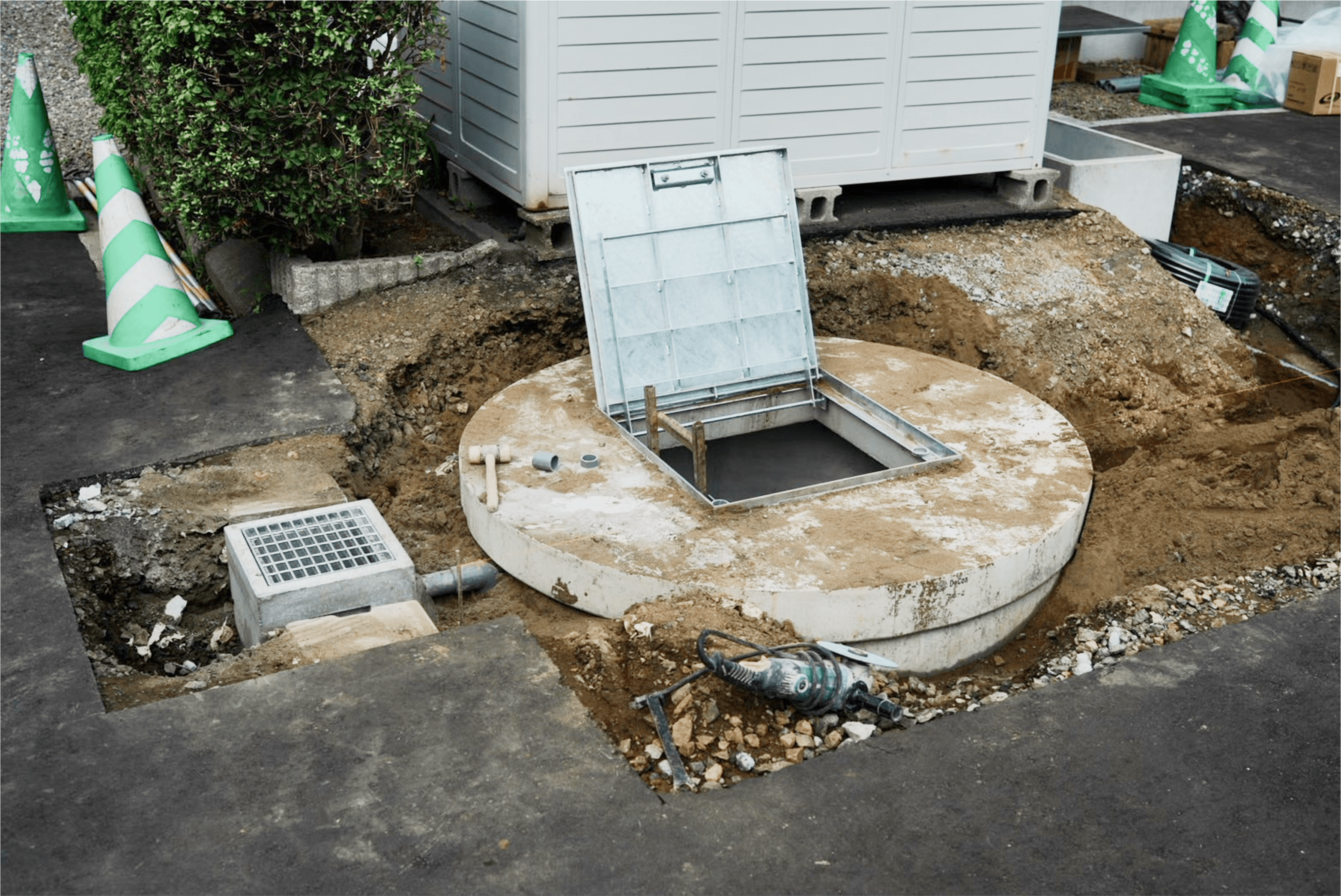 融雪槽施工事例4